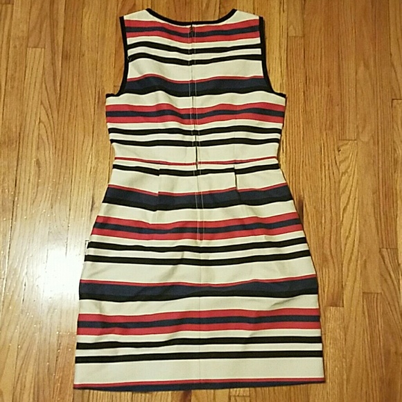 J Crew Striped Sleeveless Dress - Picture 2 of 8